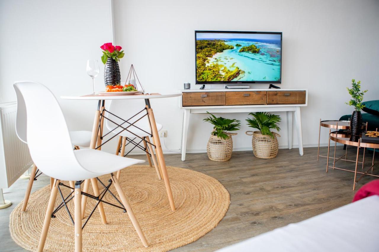 Modernes Apartment Mit Tollem Blick Ueber Die Stadt เอาก์สเบิร์ก ภายนอก รูปภาพ